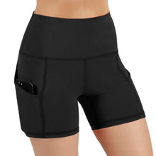 Load image into Gallery viewer, Jolie High-Waisted Athletic Shorts with Hip Pockets
