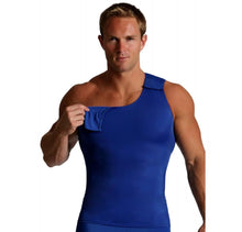 Load image into Gallery viewer, Insta Slim I.S.Pro USA Activewear Compression Muscle Tank W/Hook &amp;
