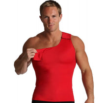 Load image into Gallery viewer, Insta Slim I.S.Pro USA Activewear Compression Muscle Tank W/Hook &amp;
