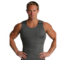 Load image into Gallery viewer, Insta Slim I.S.Pro USA Activewear Compression Muscle Tank W/Hook &amp;
