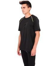 Load image into Gallery viewer, Fiorenza Short Sleeve Shirt - Black [MADE IN ITALY]
