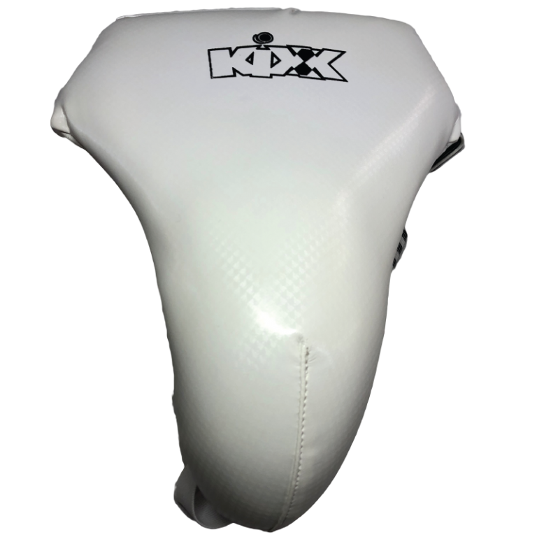 White PU Groin guard