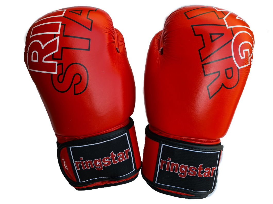 Ring Star Leather Boxing Gloves